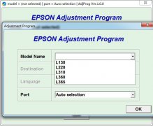 爱普生Epson L310 清零软件